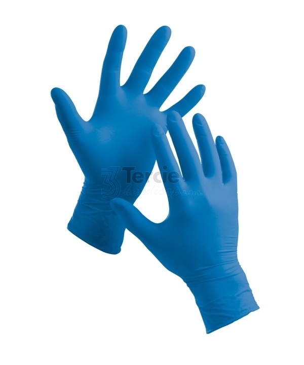 Jednorázové rukavice SPOONBILL nitrilové,nepudrované