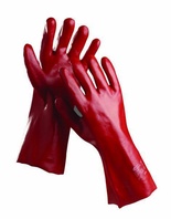 REDSTART pracovní rukavice z bavlněného úpletu máčené v PVC