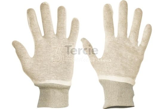 TIT rukavice s pružnou manžetou ze směsi bavlna/polyester