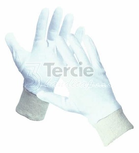 CORMORAN rukavice s manžetou šité ze směsi bavlna/polyester