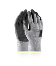 DICK basic úpletové rukavice máčené v latexu,EN388 (2131X)