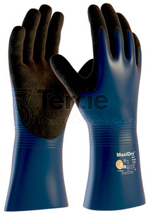 MaxiDry® Plus™ 56-530 ATG® NBR celomáčené nitrilové rukavice,EN388(4121A),EN ISO 374-1:2016/Type B (JKL)
pena v dlani