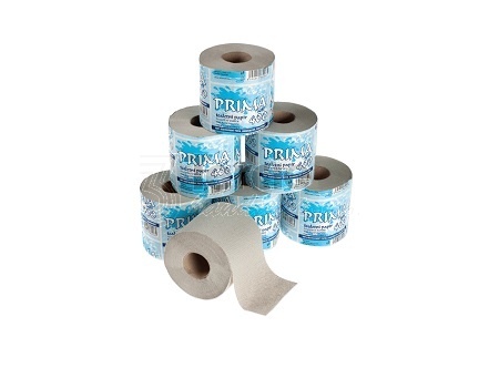 Toaletní papír PrimaSoft 400, 1vrstva, 64 rolí