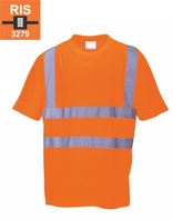 Reflexní triko oranžové RT23 Hi-Vis GO/RT EN471 Třída 2:2