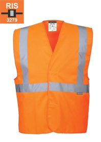 C472 reflexní vesta s jedním pruhem,EN ISO 20471,Třída 2