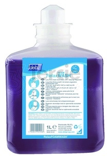 DEB RELAX FOAM WASH, luxusní tekuté mýdlo na bázi pěny z řady aromaterapie,1000 ml