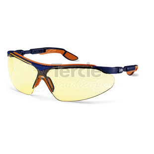 Brýle uvex i-vo 9160520,PC amber/UV 2-1,2; SV sapphire,rámeček modrý/oranžový