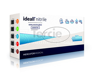 Jednorázové rukavice IDEALL® NITRILE nitrilové,nepudrované (BOX=100 ks)