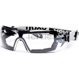 Brýle uvex pheos guard set 9192.180, PC čirý/UV 2C-1,2; SV extreme, rám. černý/šedý