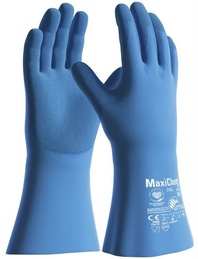 MaxiChem® Cut™ 76-733 s TRItech™ ATG® ochranné rukavice celomáčené v latexu,EN388(4341C),EN ISO 374-1 Typ A(KLMNOP),EN ISO 374-5,EN407(X1XXXX)