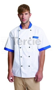 RONDON BLUE SHORT kabát kuchařský,krátký rukáv