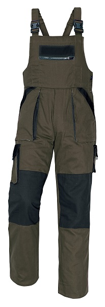 khaki/černá