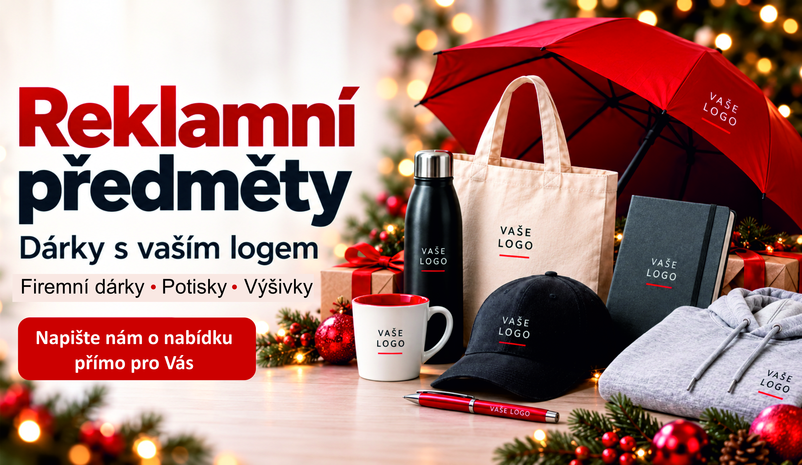 Reklamní předměty s logem: jak vybrat firemní dárek, který potěší