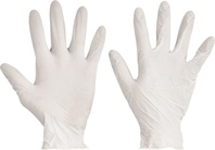 LOON jednorázové pudrované latexové rukavice (BOX=100ks)