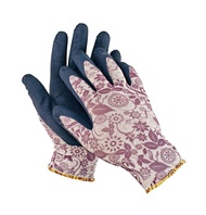 PINTAIL nylonové rukavices pružnou manžetou,máčené v latexu