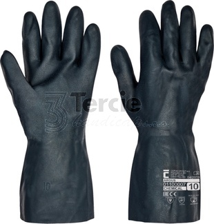 ARGUS rukavice neoprenové chemicky odolné,EN ISO 374-1 (typeA A3 K6 L5 M6)