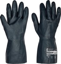 ARGUS rukavice neoprenové chemicky odolné,EN ISO 374-1 (typeA A3 K6 L5 M6)