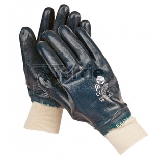 DUBIUS FH pracovní rukavice celomáčené v nitrilu s protismykovým úchopem a nápletem