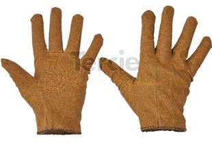 EGRET pracovní rukavice z bavlněného úpletu povrstvené vinylem,EN420