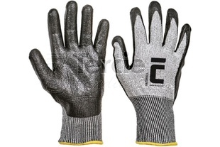 RAZORBILL pracovní rukavice z polyamidu G13 a máčením v nitrilu EN388(4X42C)