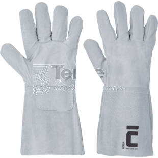 MERLIN rukavice celokožené svářečské EN388(2123X);EN 407(41XX3X);TYPE B