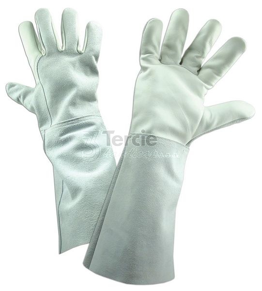 E-1/15 LI vel.11'' svářečské rukavice z jehnětiny šité kevlarovou nití,EN388(2112X),EN407(41XX2X)