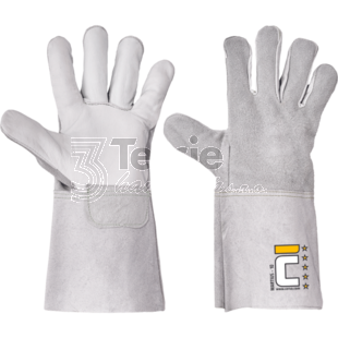 MARTIUS FH vel.11" rukavice svářečská z hovězí štípenky a buvolí lícovky,Typ B,EN388:2016(1121X),EN407(21XX3X)
