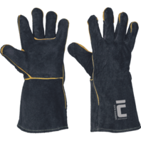 SANDPIPER BLACK vel.11" rukavice celokožené svářečské,EN 388 (2133X),EN 12477 (413X3X Type A)