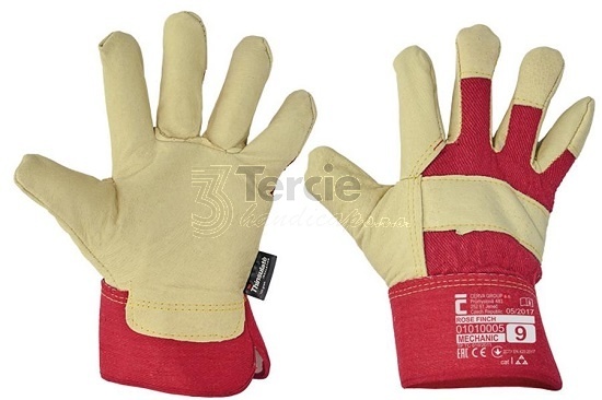 ROSE FINCH pracovní rukavice z vepřové lícovky a zateplením 3M Thinsulate,EN420