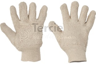 DUNLIN rukavice bavlněné uzlíčkové - 10