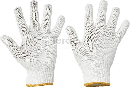 SKUA rukavice pletené bezešvé,polyamid,EN ISO 21420