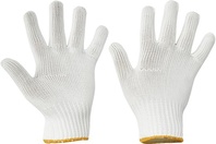SKUA pletené bezešvé rukavice nylon/bavlna