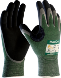 MaxiCut® Oil™ 34-304 ATG® pracovní rukavice z NBR nitrilové mikropěny EN 388:2016 + A1:2018 (4.3.3.1.B.)