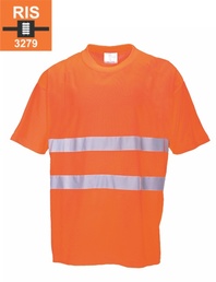 Reflexní tričko Comfort S172,55% cotton, 45% polyester