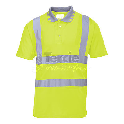 Reflexní polokošile S477 Hi-Vis, EN ISO 20471  třída 2:2