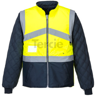 S769 Hi-Vis reflexní bunda oboustranná,EN ISO 20471 Třída 1