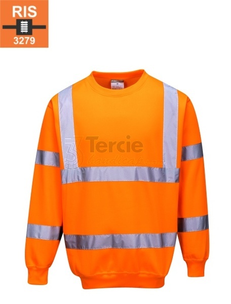 B303 mikina Hi-Vis,35%BA,65%PES,EN ISO 20471,RIS-3279-TOM,Třída 3