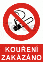 Kouření zakázáno,4202 A4 PLAST
