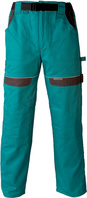 COOL TREND 202,vel.62/6 prodloužená,zelená,kalhoty pasové 260g/m2