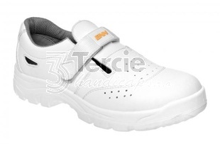 BENNON WHITE S1 SRC Z31081 bílý bezpečnostní sandál,EN ISO 20345:2011