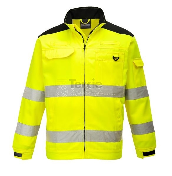 KS60 reflexní blůza Xenon HiVis žlutá,EN ISO 20471,Třída 3