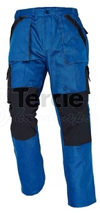 MAX kalhoty 260 g/m2 modrá/černá 58P