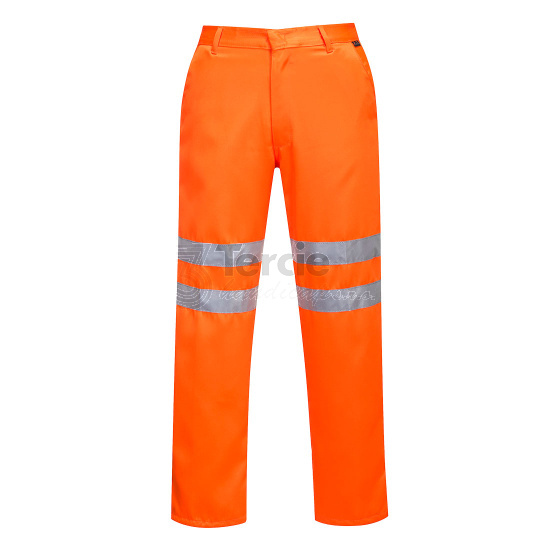 RT45 HiVis oranžové reflexní kalhoty do pasu,EN ISO 20471 Třída 2