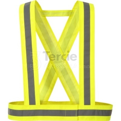 HV55 HiVis reflexní kříž EN13356