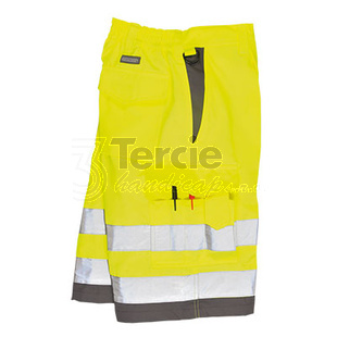 E043 HiVis reflexní kraťasy,EN ISO 20471 Třída 1