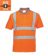 RT22 reflexní polokošile oranžová Hi-Vis, EN ISO 20471,GO/RT, RIS-3279-TOM