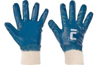 ROLLER pracovní rukavice celomáčené v nitrilu s nápletem,EN388(4211X)
