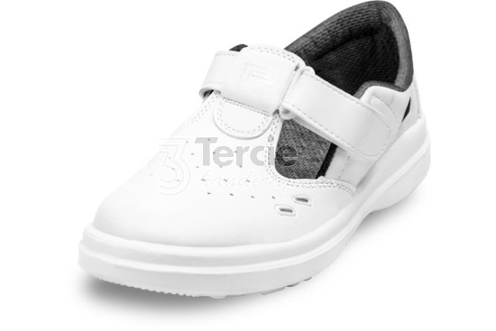 SANITARY LYBRA S1 SRC bílý bezpečnostní sandál,EN ISO 20345
