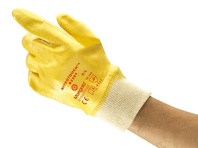 N250Y NITROTOUGH rukavice z bavlněného úpletu máčená v nitrilu,EN388(4111A)