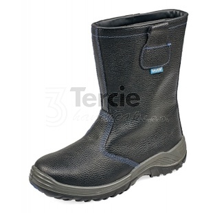 RAVEN RUBBER Rigger Boot S3 , vysoká holeňová nazouvací obuv